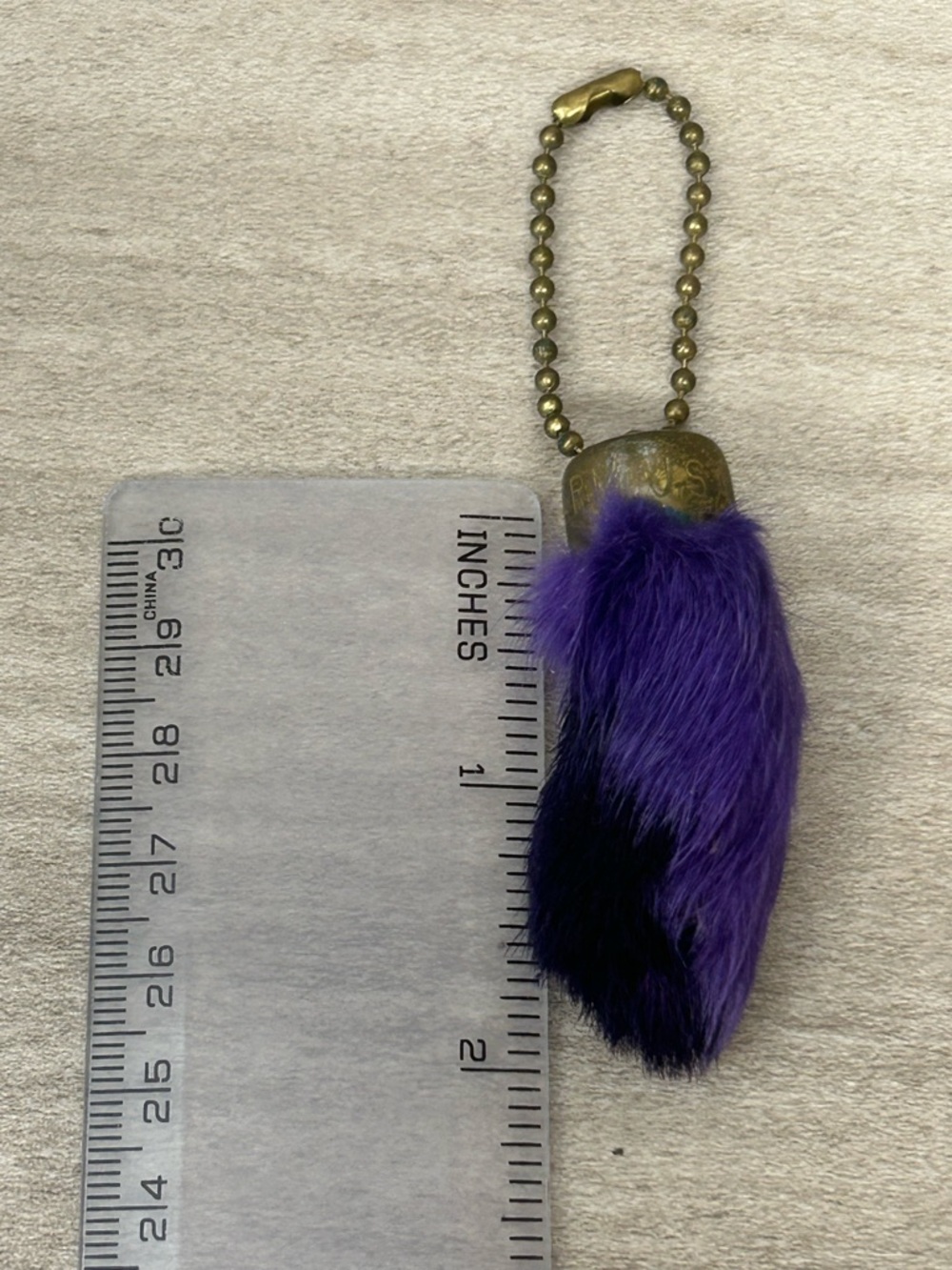 Nostalgic 1960’s Purple Two Tone Lucky Rabbits.